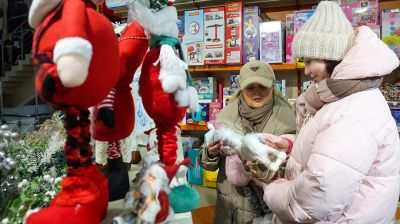 Праздничный декор и новогодние товары - магазины Могилева готовятся в Новому году