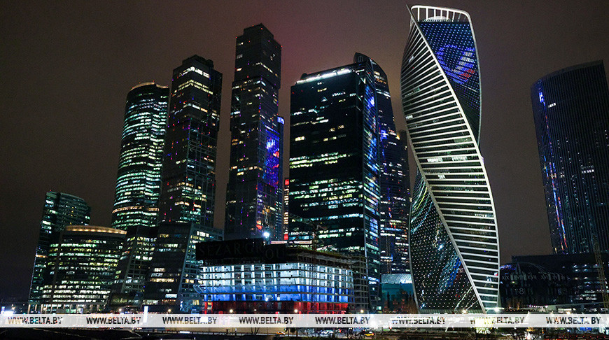 Огни вечерней Москвы