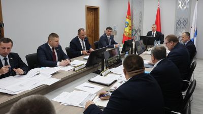 Крутой совершил рабочую поездку в Могилевскую область