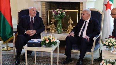 Лукашенко встретился со спикером Национальной народной ассамблеи Алжира
