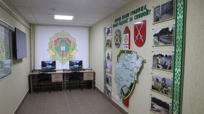 Обновленную погранзаставу "Роза Люксембург" открыли в Ельском районе