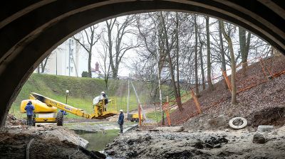 Реконструкцию моста через реку Юрисдику в Гродно планируют завершить к маю