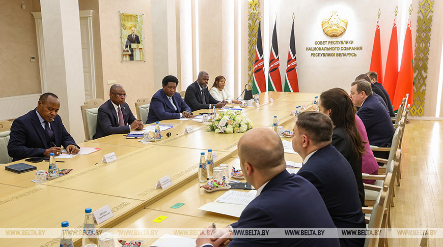 Межпарламентское взаимодействие, экономика. В Совете Республики прошла встреча со спикером парламента Кении 