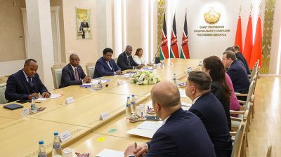 Межпарламентское взаимодействие, экономика. В Совете Республики прошла встреча со спикером парламента Кении 