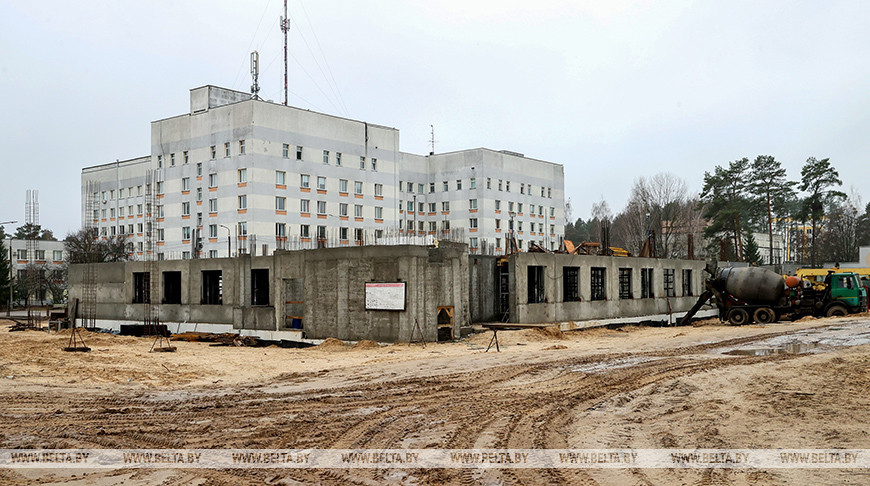 В Гомеле возводят новый корпус областного онкологического диспансера