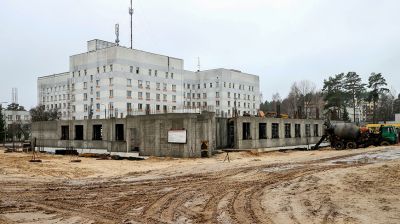 В Гомеле возводят новый корпус областного онкологического диспансера