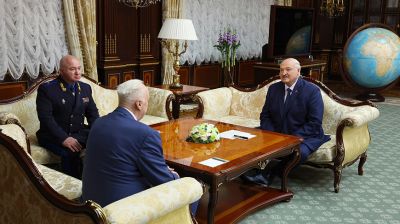 Лукашенко встретился с председателем Следственного комитета России 