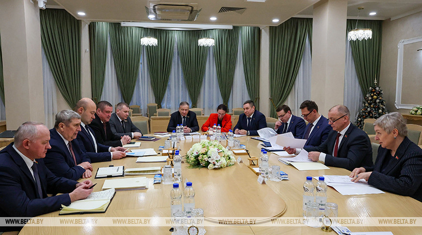 В Минске прошло заседание рабочей группы по содействию социально-экономического развития Витебской области