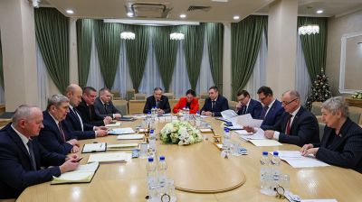 В Минске прошло заседание рабочей группы по содействию социально-экономического развития Витебской области