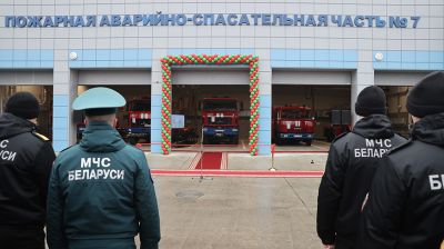 Современная, удобная, функциональная. Новую пожарную аварийно-спасательную часть открыли в Мозыре