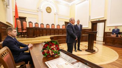 Коллективу Конституционного Суда представили нового председателя