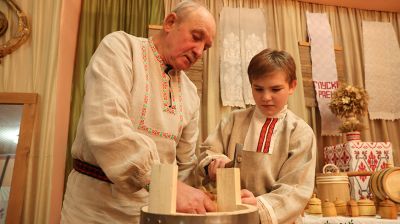 Нематериальное наследие. Традиционная технология бондарных изделий в Глусском районе