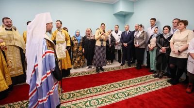 "Нести радость людям". Митрополит Вениамин освятил новый корпус социального пансионата "Вяча"