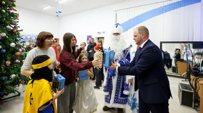 Министерство информации поздравило воспитанников SOS-Детской деревни в Марьиной Горке