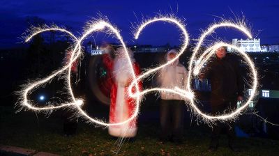 Беларусь встречает 2026 год