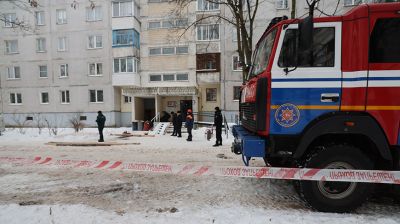 В Витебске спасатели выезжали по сообщению о проседании плиты в квартире многоэтажки