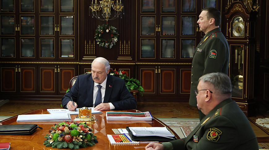 Лукашенко утвердил решения на охрану госграницы в 2026 году