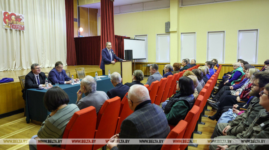 В рамках Единый день информирования состоялась встреча Караника с коллективом НИИ радиоматериалов