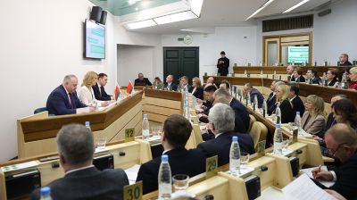 Новые проекты и международное сотрудничество. Заседание Высшего политического совета партии "Белая Русь" проходит в Минске 