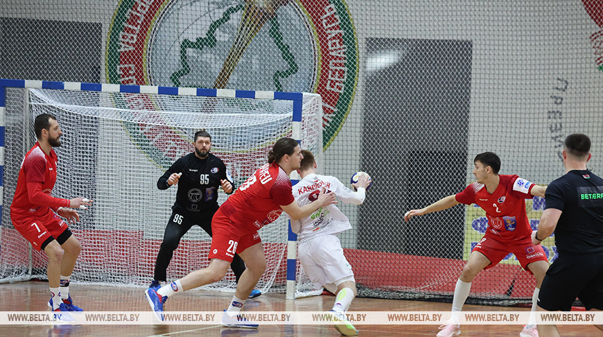 Минский СКА одержал очередную победу в гандбольном чемпионате Беларуси