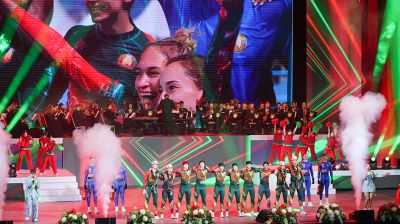 Профессия решительных и отважных. В Минске прошло торжественное собрание ко Дню спасателя