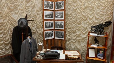 К 105-летию Ивана Шамякина: в Добрушском краеведческом музее воссоздали рабочий кабинет народного писателя Беларуси