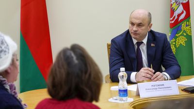 Рогожник провел личный прием граждан