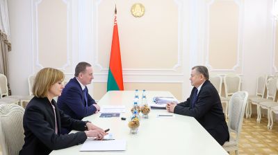 В Совмине состоялась встреча с государственным секретарем Союзного государства