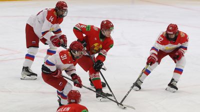 Молодежная сборная Беларуси по хоккею с победы стартовала на домашнем Кубке Будущего