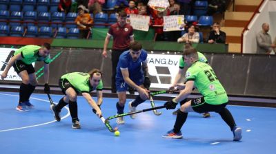 Брестский "Строитель" обыграл "Минск" в финале мужского ЧБ по индорхоккею