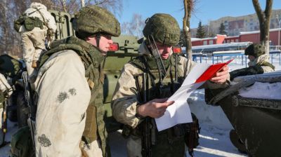 Внезапная проверка боеготовности проходит в 103-й Витебской воздушно-десантной бригаде