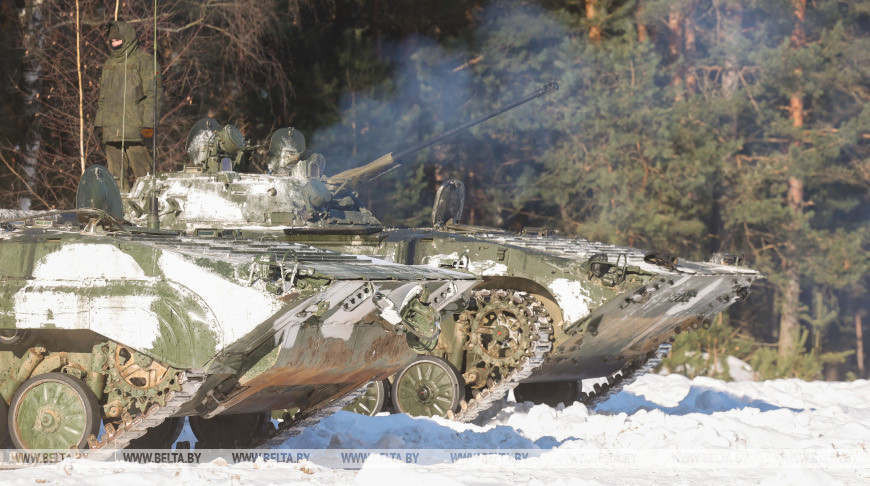 Внезапная проверка боеготовности проходит в 11-й отдельной механизированной бригаде в Слониме