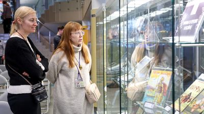 В Национальной библиотеке открылся выставочный проект "Код мифов" 