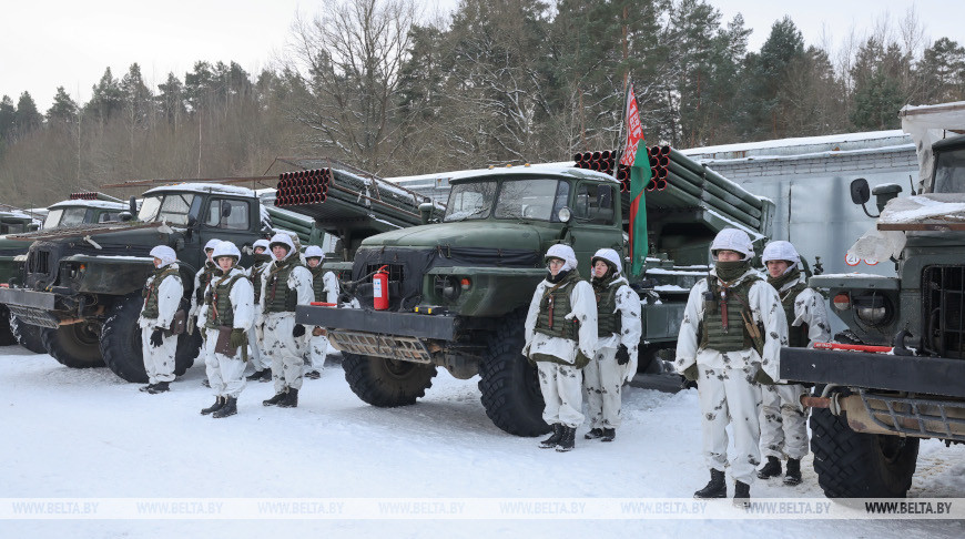 Экипировка и техника. Внезапная проверка боеготовности продолжается в 11-й отдельной мехбригаде в Слониме