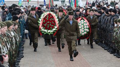 Память погибших в Афганистане почтили в Витебске   