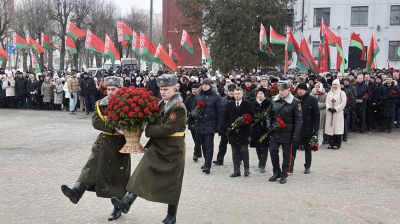 Девизом было и остается "Своих не бросать". В Могилеве прошел митинг ко Дню памяти воинов-интернационалистов