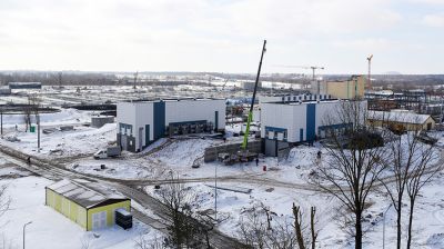 Продолжается реконструкция Минской очистной станции