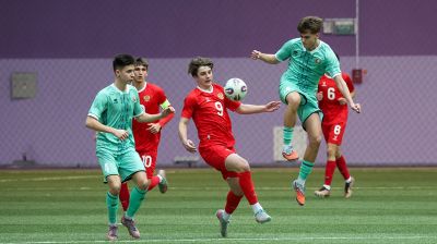 Российские футболисты одержали вторую победу на юношеском турнире в Минске