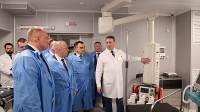 Новый операционный блок открыли в Брестской городской больнице №1