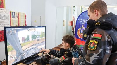 Могилевский институт МВД в день открытых дверей посетили около 1 тыс. школьников