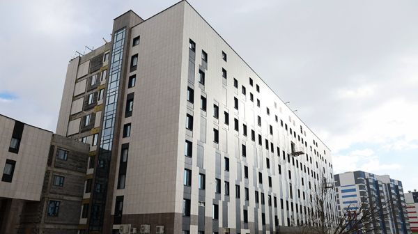 Новый реанимационно-хирургический корпус Витебской областной больницы построен на 84%