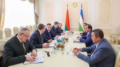 Турчин провел встречу с делегацией деловых кругов Узбекистана