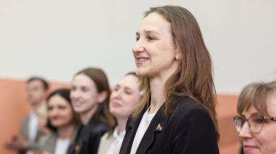 Диалоговая площадка "Женщина в профессии: учим сердцем, вдохновляем примером" прошла в гимназии №13 Минска