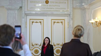 Для работников предприятий и социальной сферы Житковичского района провели экскурсию во Дворце Независимости