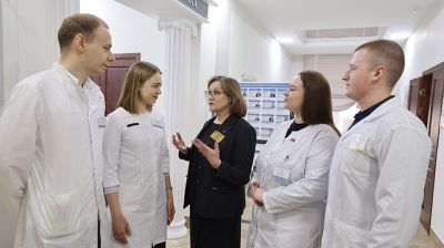 В Витебске состоялось распределение выпускников ВГМУ