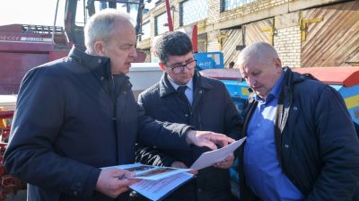 Сергеенко с рабочей поездкой посещает Витебскую область