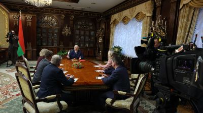 Лукашенко пообщался с журналистами 