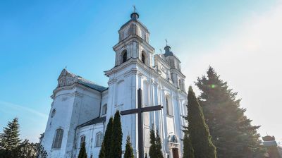 Достопримечательности. Костел Святой Троицы в деревне Дуниловичи