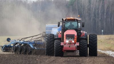 Аграрии Брестской области продолжают сев ранних яровых зерновых и зернобобовых культур