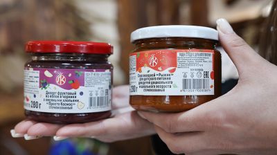 В Беларуси разработано более 120 рецептур плодоовощных консервов с маркировкой "для детского питания"